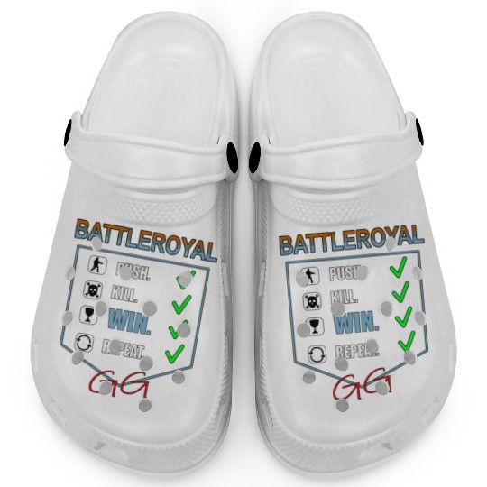 Battle Royal Gaming Design Clogs