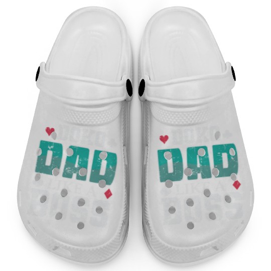 Doko Dad Like a Boss Card Game Hobby Clogs