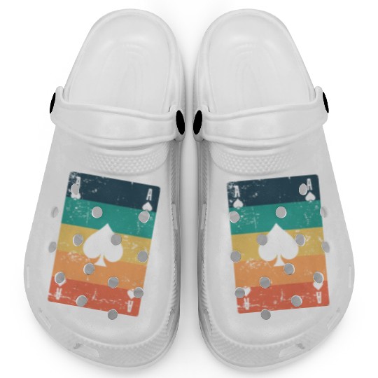 Ace of Spades Poker or Skat Card Game Game Clogs