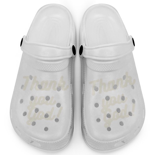 Thank You God Clogs