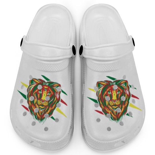 African American History Lion Clogs