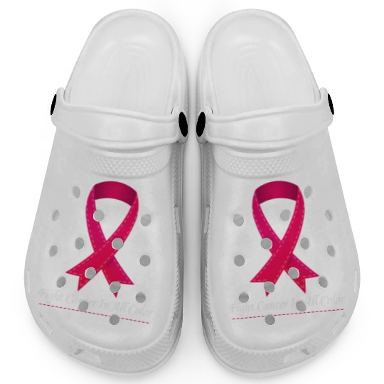 Cancer Sucks In Every Color Fighter Fight Support Clogs