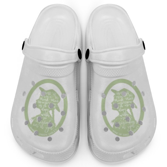 Anne of Green Gables Quote Clogs