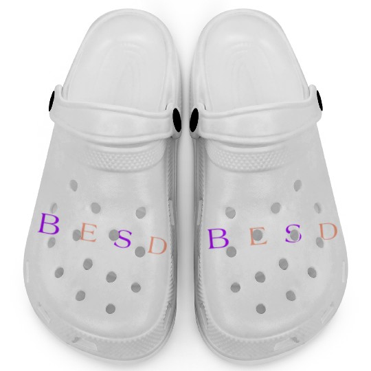 Purple and pink blessed aka pimp shit type shit Clogs