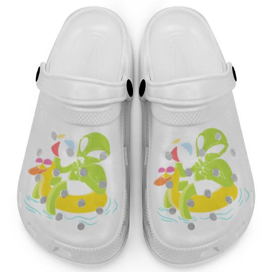 Alien Believer Inflatable Sphere Squad Water Ball Clogs