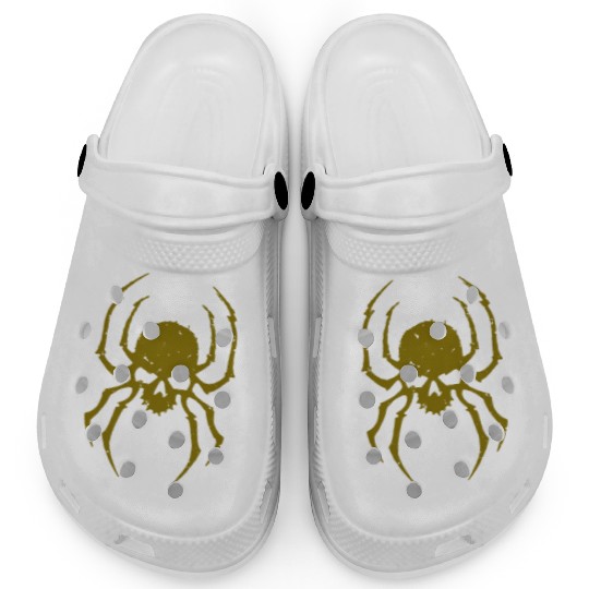 Spider Skull Clogs