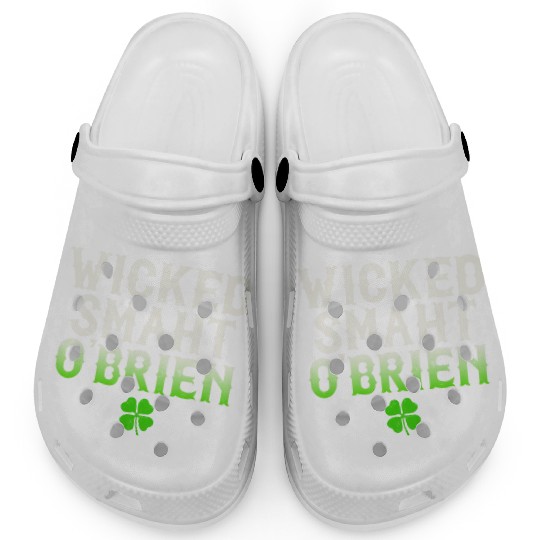 Wicked Smaht O'Brien Clan Boston Irish Slang Clogs
