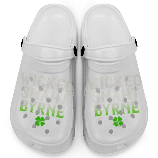 Wicked Smaht Byrne Clan Boston Irish Slang Clogs