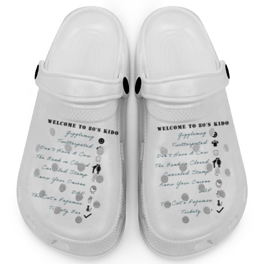 80's Old School Slangs Clogs