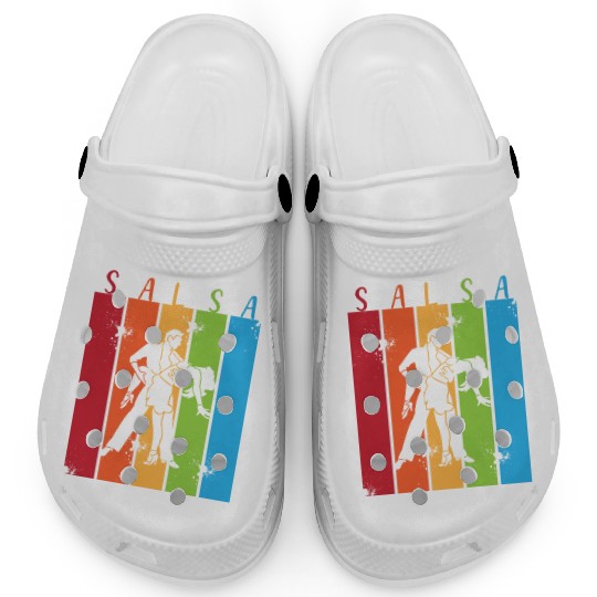 Retro Dance Salsa Dancer Clogs