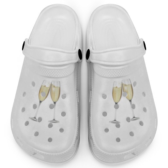 Champagne Problems Clogs