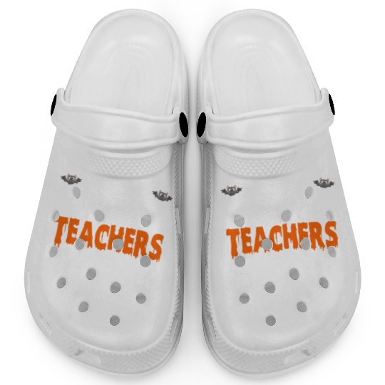 The Best Teacher Are A Bit Batty, Halloween Bat Clogs