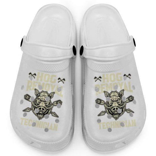 Hog Removal Technician Boar Hunting Clogs