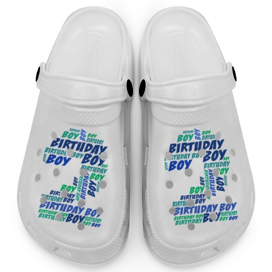 Birthday Boy 2nd Birthday | Boys Birthday Clogs |