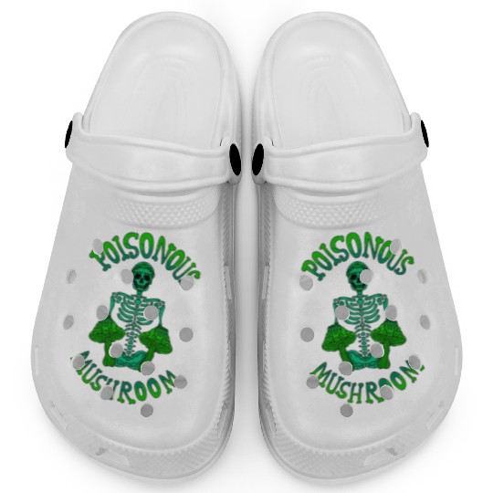 poison mushroom Clogs