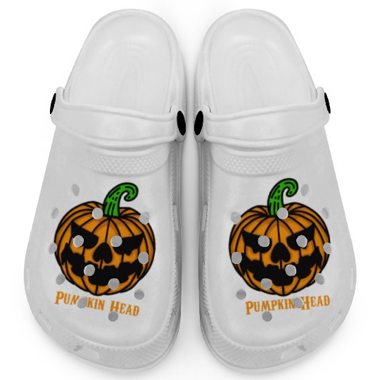 pumpkin head Clogs