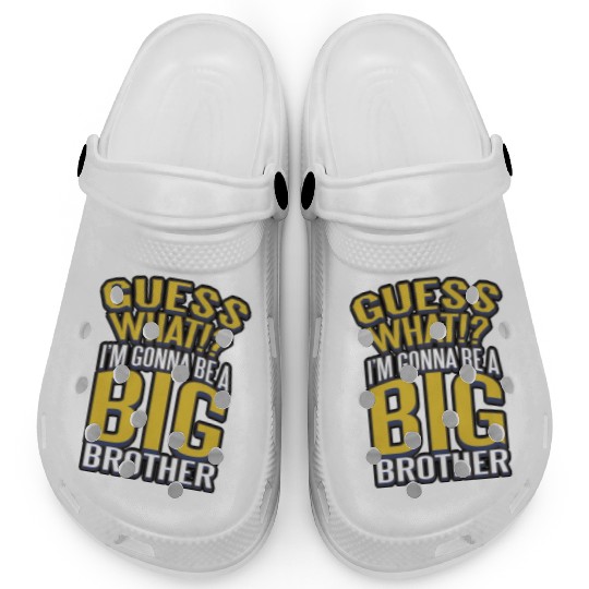 Big Brother Finally Novelty Design For Boys & Clogs