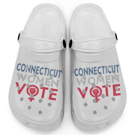Connecticut Women Vote Voter 2022 Election Clogs