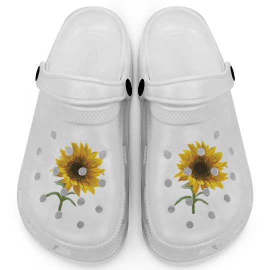 In A World Full Of Roses Be A Sunflower Clogs