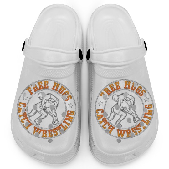 Catch Wrestling Free Hugs Fight Grappling Wrestler Clogs