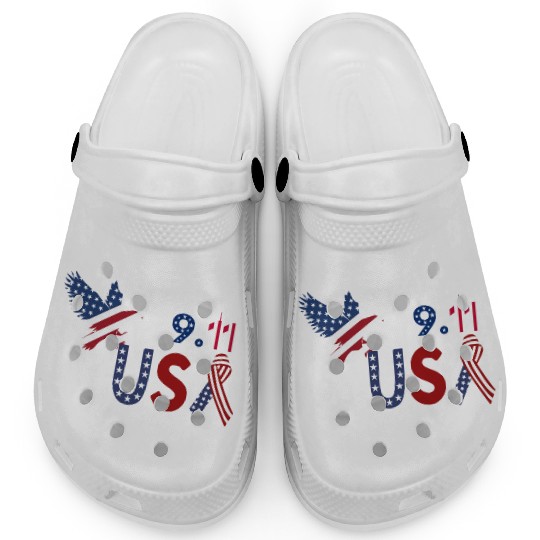 Patriot Day 9.11 Clogs