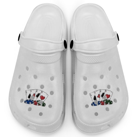 POKEROLOGIST Funny Poker Humor Poker Player Clogs