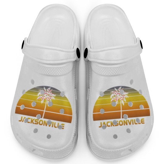 Jacksonville Florida Palm Tree Christmas Lights Clogs