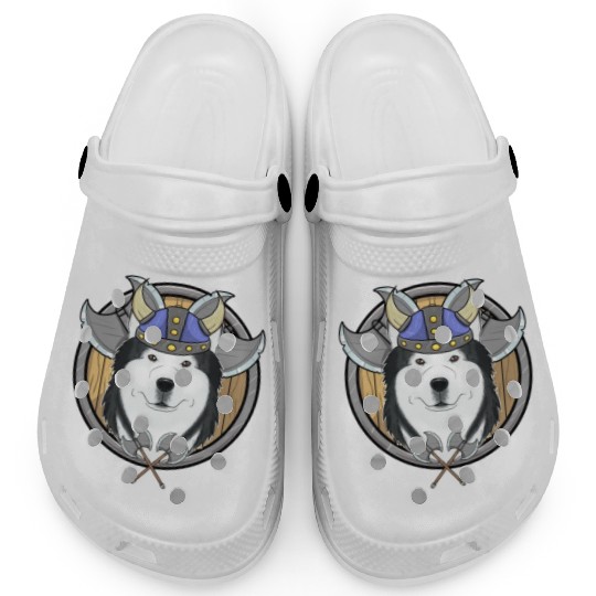 Siberian Husky I Valhalla I Viking Clogs