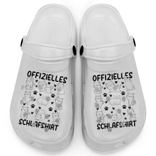 Cats Official Sleep Clogs Cats Sleep Clogs - Cute