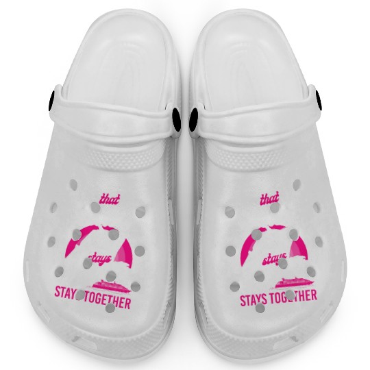 Cruise Ship Vacation Friends Clogs