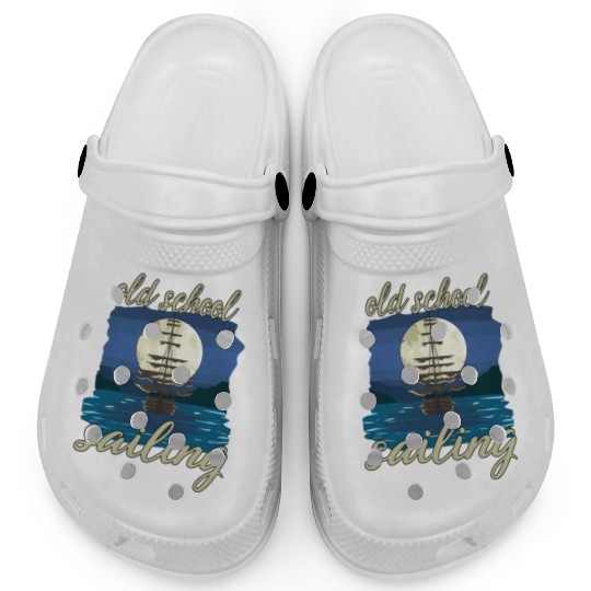 Old School Sailing for a Sailor Captain Clogs
