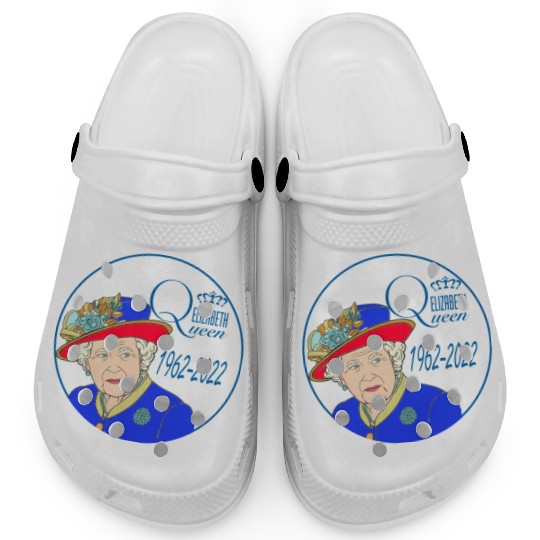 Queen Elizabeth II - rip Queen Elizabeth II - rest Clogs