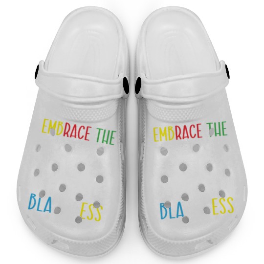 Embrace The Blackness Black History Month Melanin Clogs