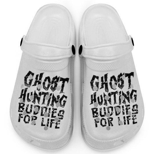 Ghost hunting buddies for life - poltergeist Clogs