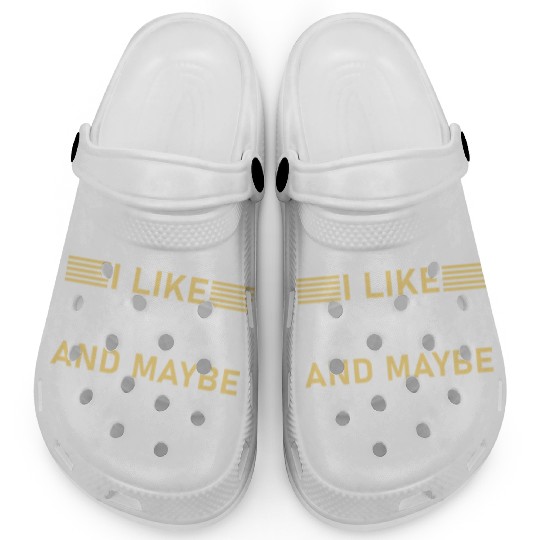 I like cornhole and maybe 3 people - Bean Bag Toss Clogs