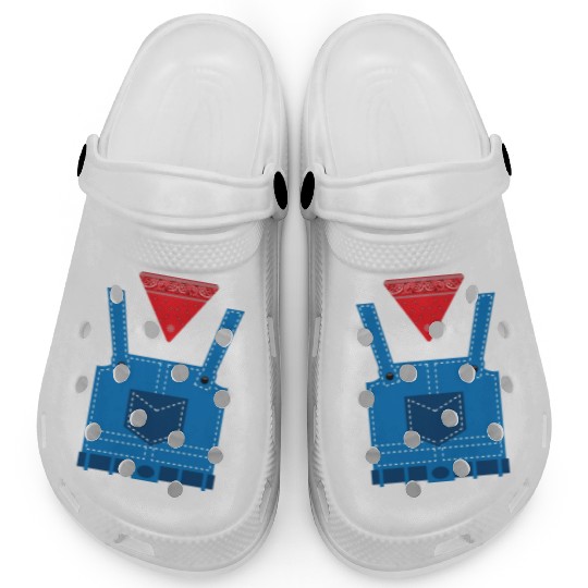 Farmer Costume Redneck Farm Barnyard Farming Gift Clogs