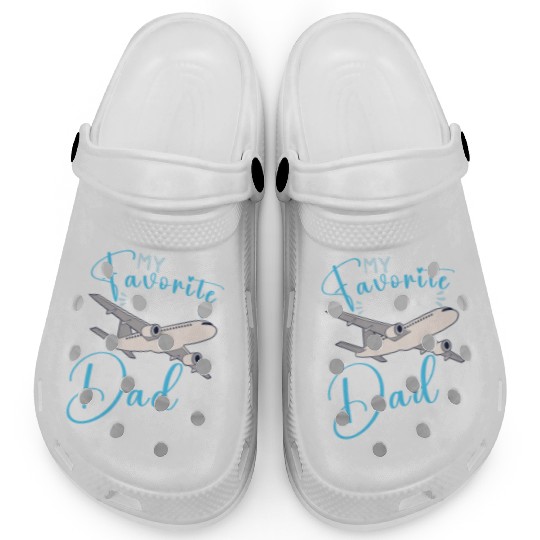 Pilot Aviation Airplane Airline Captain Aviator Clogs