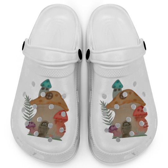 Mushroom house Clogs