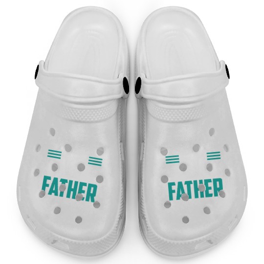 Self Employed Father Work Boss Freelancer Job Clogs