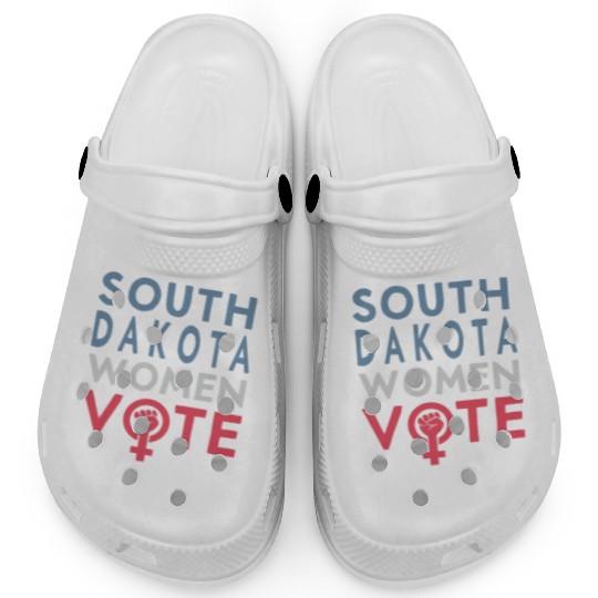 South Dakota Women Vote Voter 2022 Election Clogs