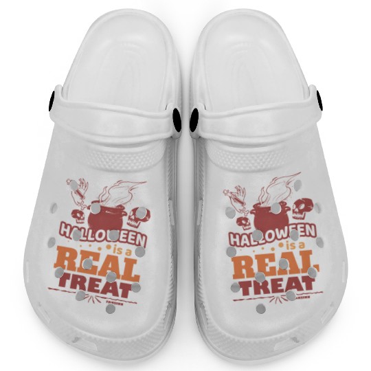 Halloween Hexe Totenkopf Clogs