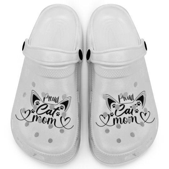 Proud Cat Mom Clogs
