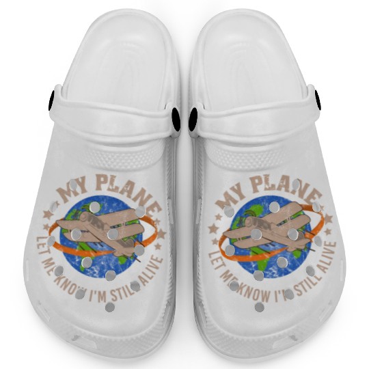Airline Pilot Aviation Pun For a Corporate Pilot Clogs