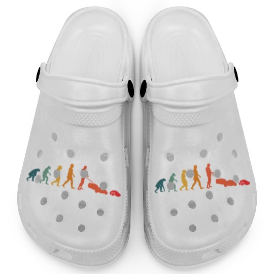 Mähroboter Evolution Retro Lawn Robot Clogs