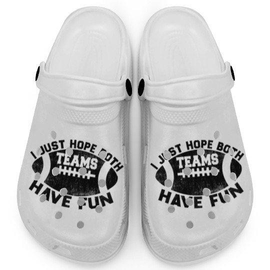 i just hope both teams have fun cool Clogs
