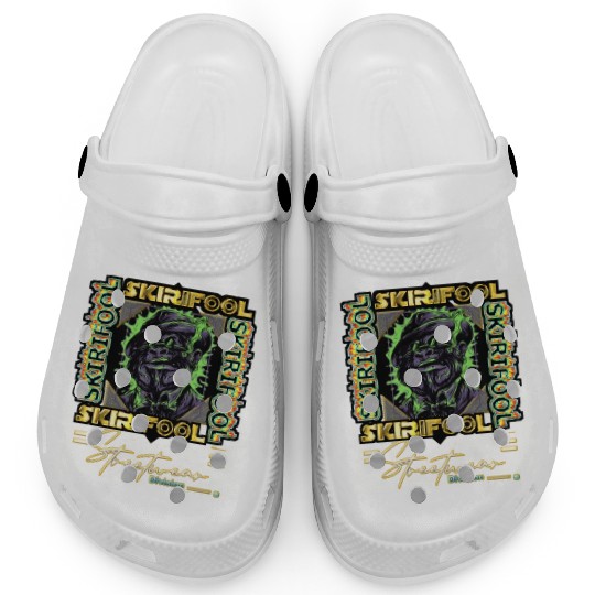 The GoRilla In Me Boss Skirifool design Clogs