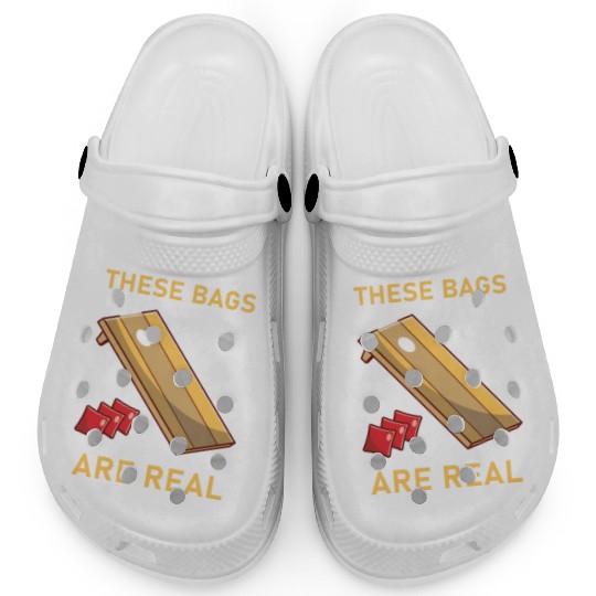 These Bags Are Real - Cornhole Clogs