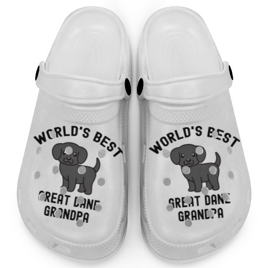 World's Best Great Dane Grandpa Clogs