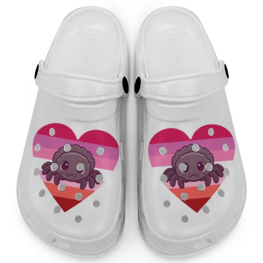 Lesbian Spider Pride Clogs