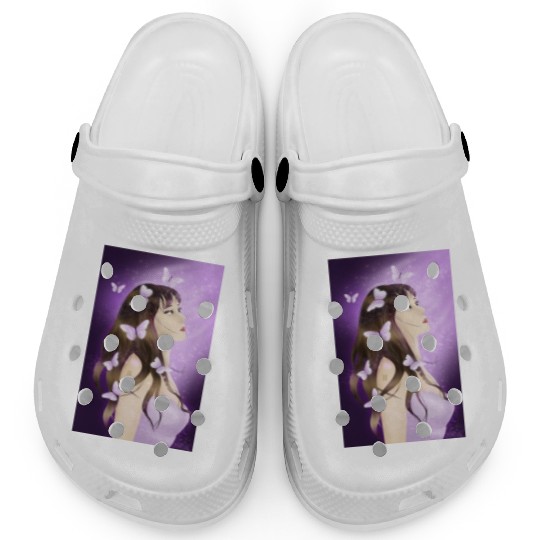 BTS Butterfly Fan Girl Clogs